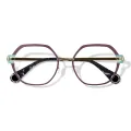 oem odm customized metal optical frames kmo 255 1
