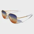 oem odm customized metal sunglasses kms 120 2