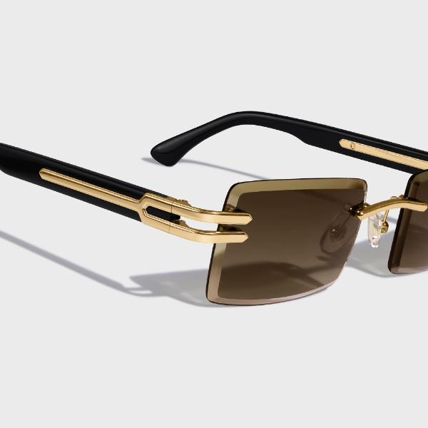 oem odm customized rimless sunglasses krs 202 15