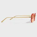 oem odm customized rimless sunglasses krs 204 12