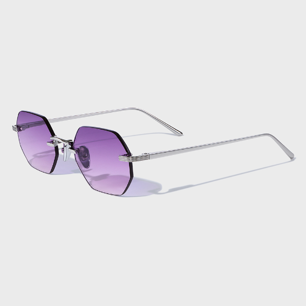 oem odm customized rimless sunglasses krs 204 2