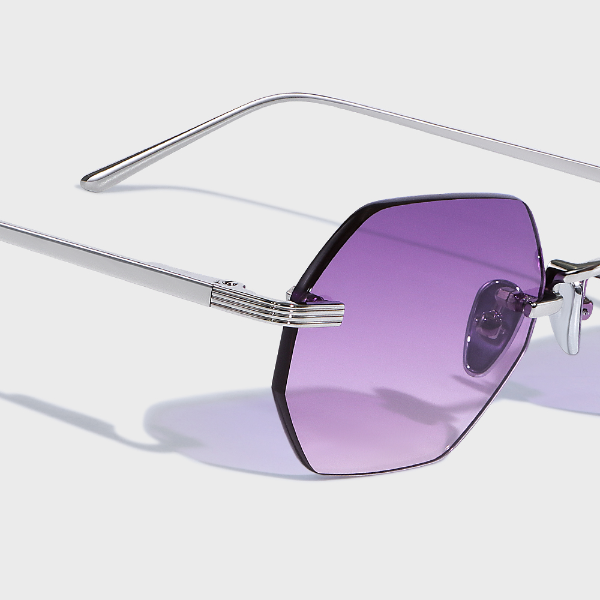 oem odm customized rimless sunglasses krs 204 3