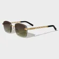 oem odm customized rimless sunglasses krs 205 10