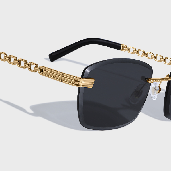 oem odm customized rimless sunglasses krs 205 15