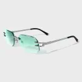 oem odm customized rimless sunglasses krs 208 14