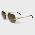 oem odm customized rimless sunglasses krs 209 2