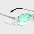 oem odm customized rimless sunglasses krs 210 11