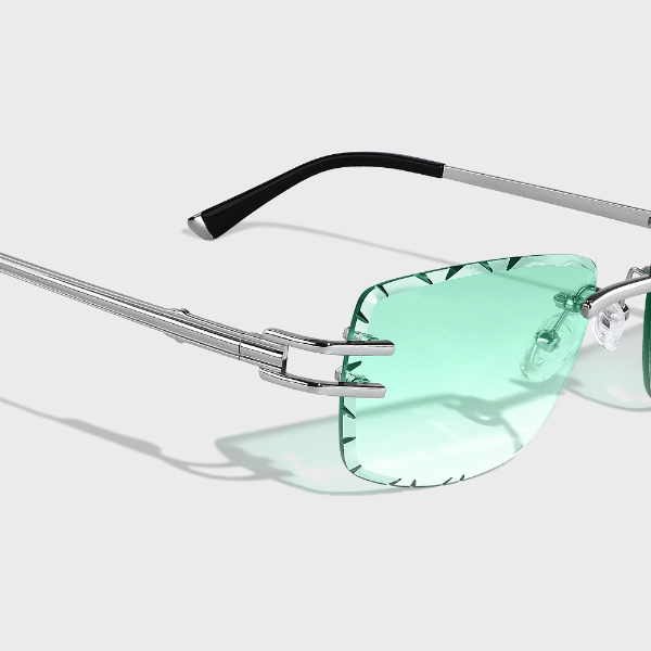 oem odm customized rimless sunglasses krs 210 11