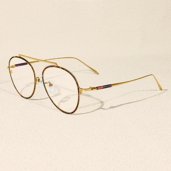 Bingkai Optik Titanium Tersuai